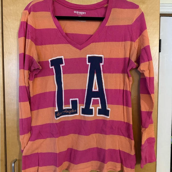 Women’s long sleeve waffle top - Picture 1 of 2
